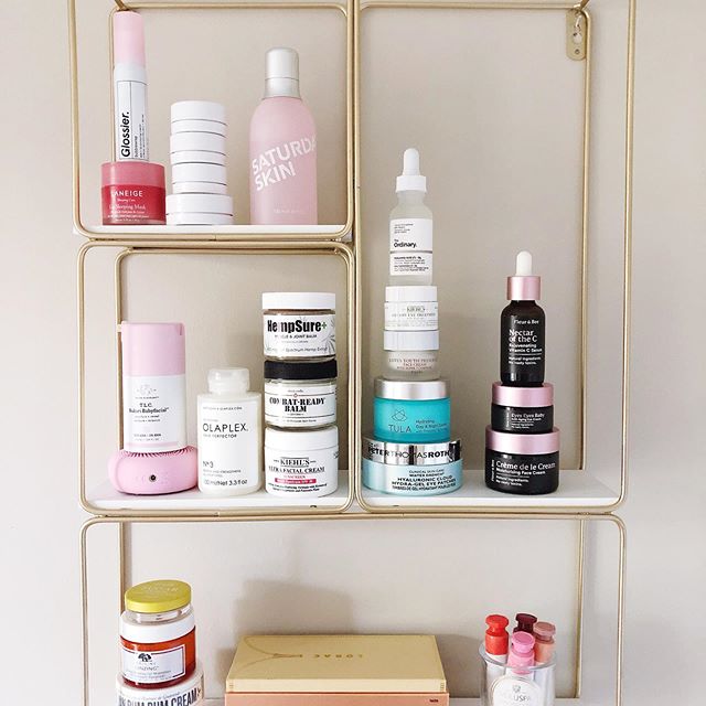 Stacks on stacks #TowerTuesday #skincarecommunity #skincareshelfie