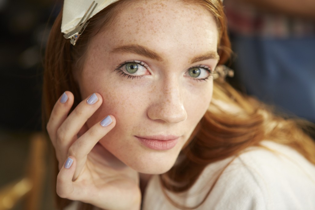 Blue Nails at Costello Tagliapietra