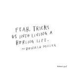 Link Love: Fear Tricks Us Into Living A Boring Life